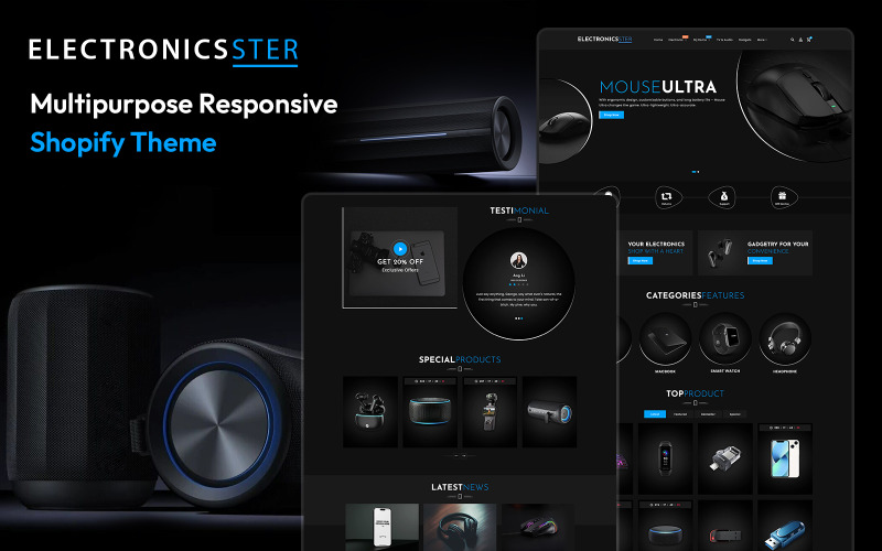 Elettronica Ster - Tema Shopify reattivo multiuso