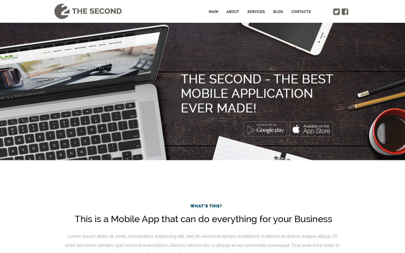 Motyw WordPress dla aplikacji mobilnych