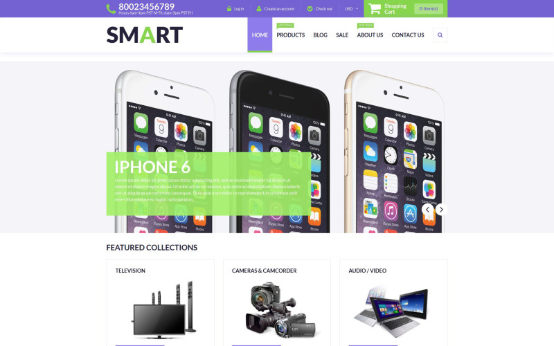 тема smart store shopify