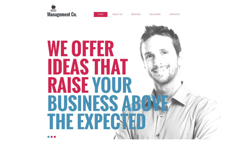 шаблон онлайн бизнес школы drupal