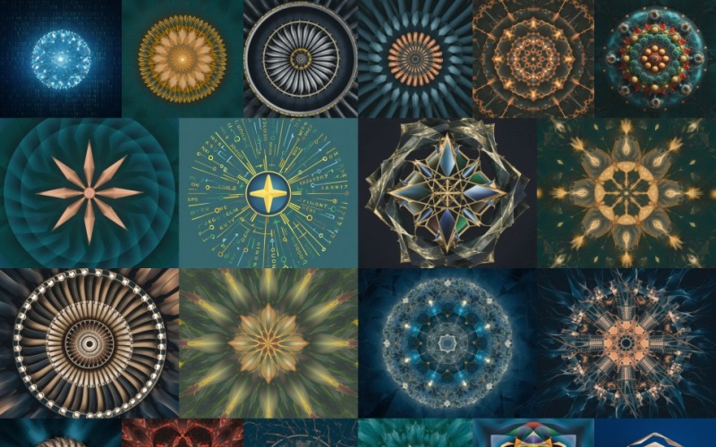 Kaleidoskop Mandala Harmony Kollektion