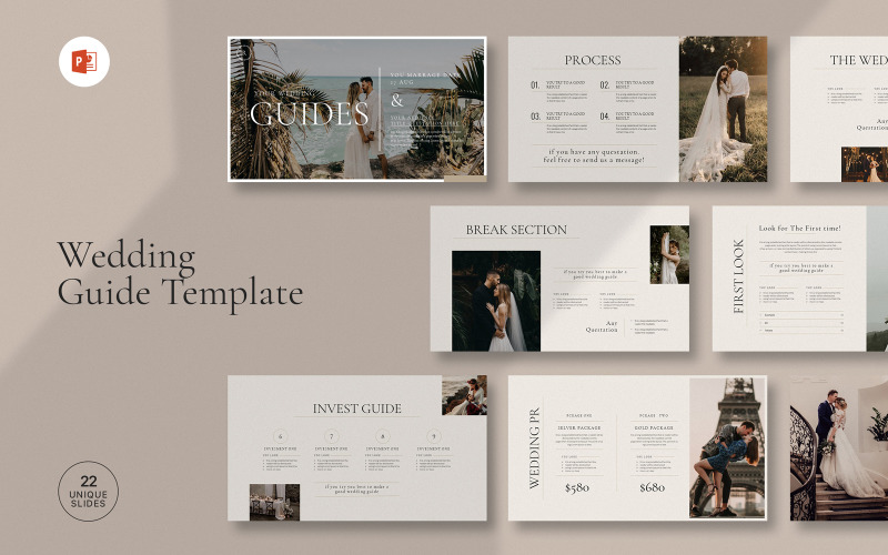 Wedding Guide PowerPoint Template