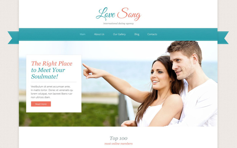 dating website templates usa free download