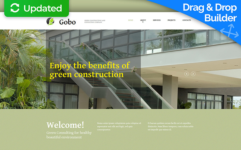 внешний дизайн moto cms 3 шаблон