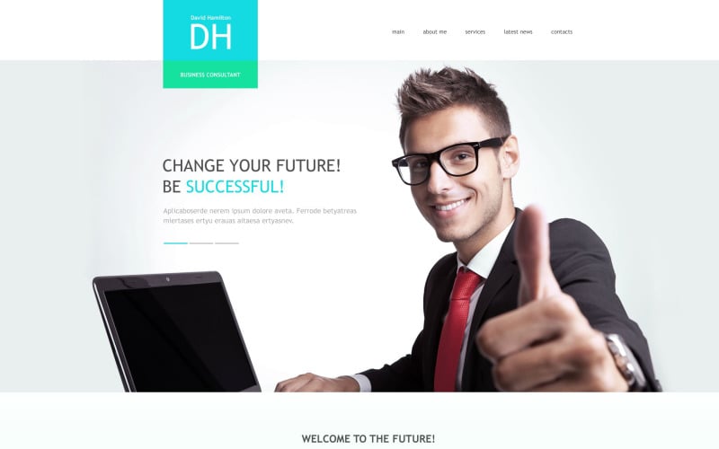 Šablona Muse pro podnikání a služby