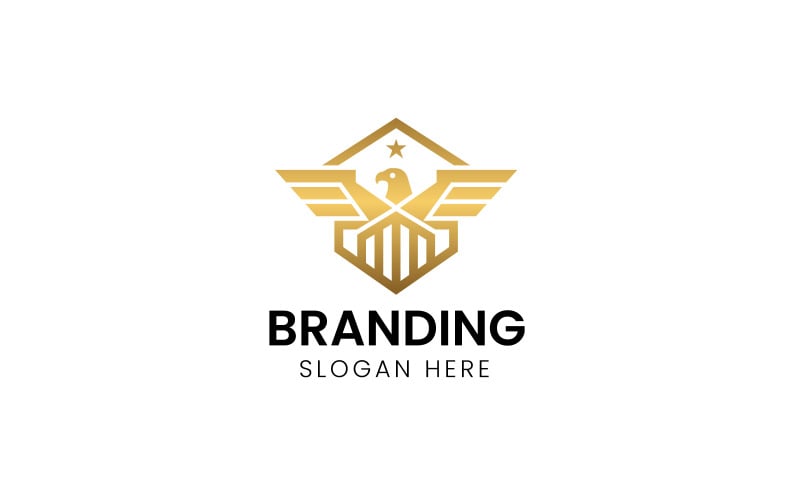 Logotipo imobiliário da Eagle Housing-961