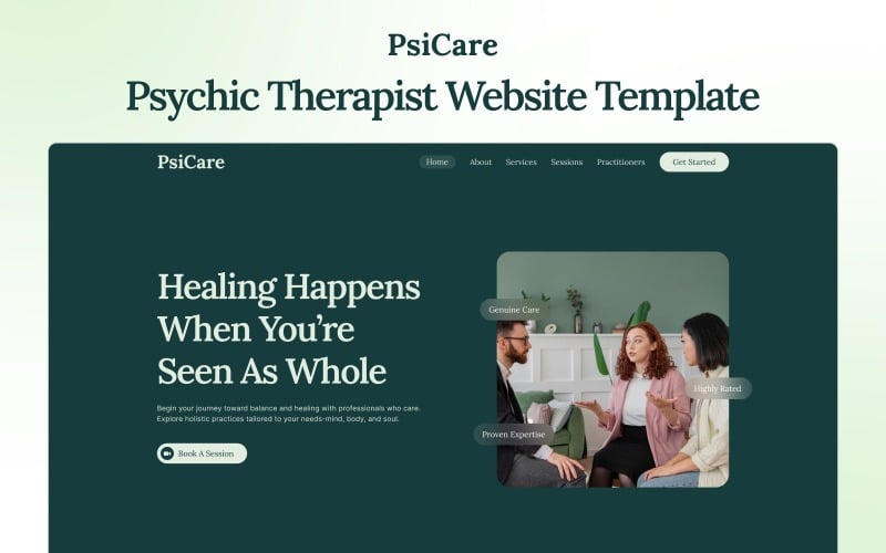 Psicare – 高级心理治疗师 Elementor 模板