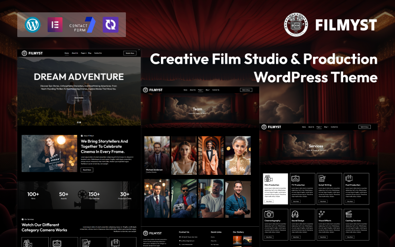 Filmyst – Yaratıcı Film Stüdyosu ve Prodüksiyon WordPress Teması