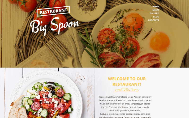 кейтеринг drupal шаблон