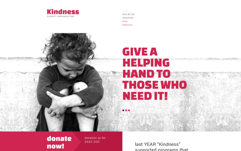 благотворительный шаблон drupal