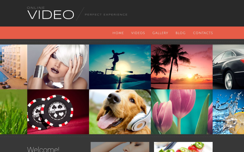 Videoblog WordPress téma