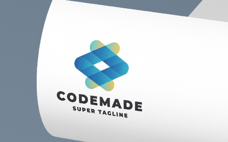 Logo di connessione del codice astratto