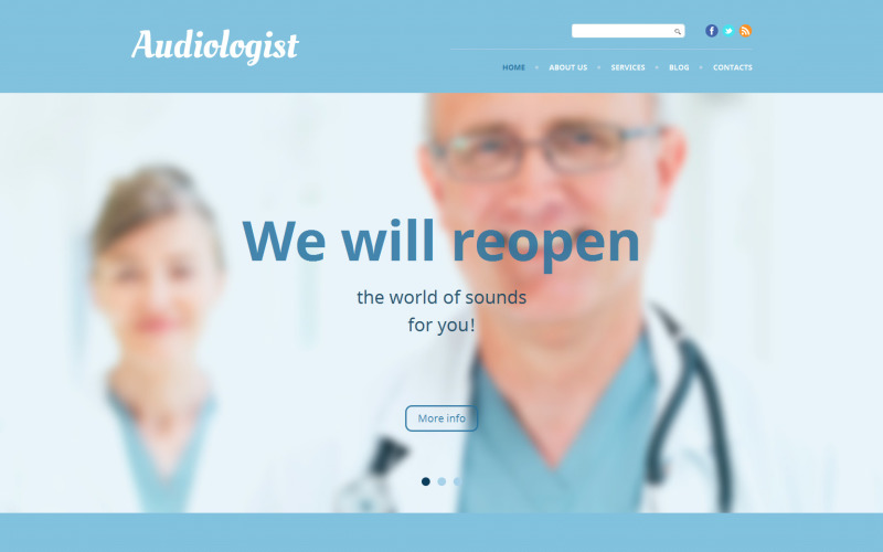 аудиолог wordpress тема