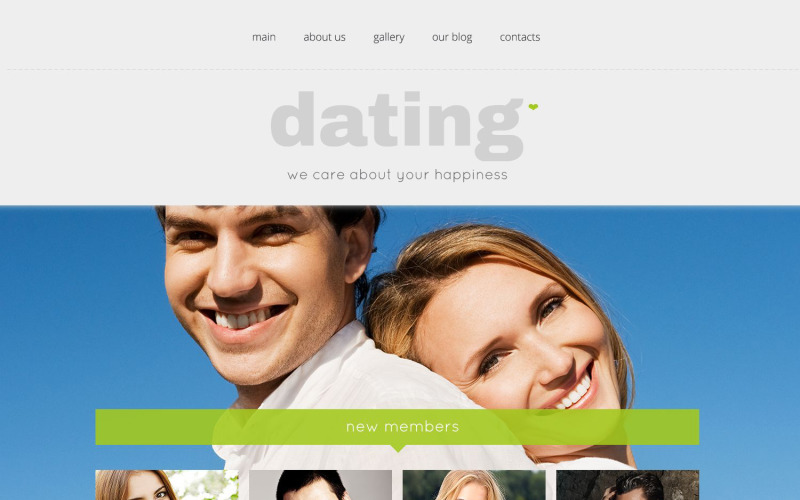 Responsives WordPress-Thema für Dating