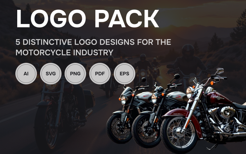 Black Braze – Logopaket für eine Motorradmarke