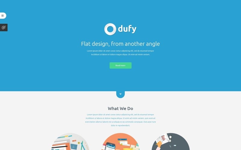 Šablona Dufy Joomla