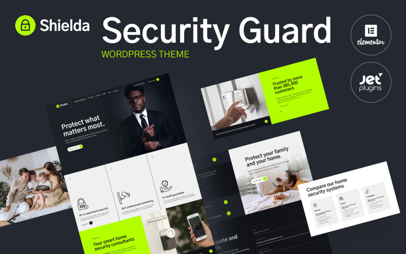 Shielda - Security Guard WordPress theme