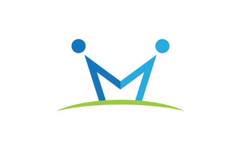 Diseño de logotipo para red comunitaria de cuidado de adopción y redes sociales v3.43