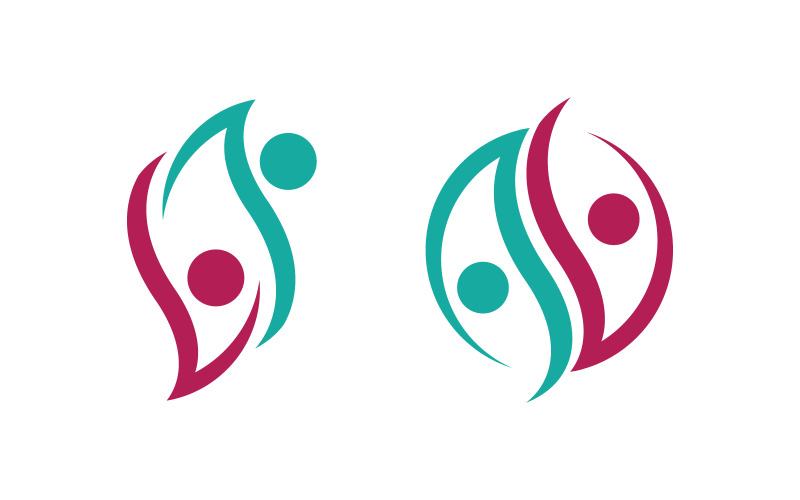 Conception d'un logo pour un réseau communautaire de soins d'adoption et un réseau social v3.45