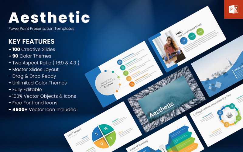 Modelli di presentazione PowerPoint estetici