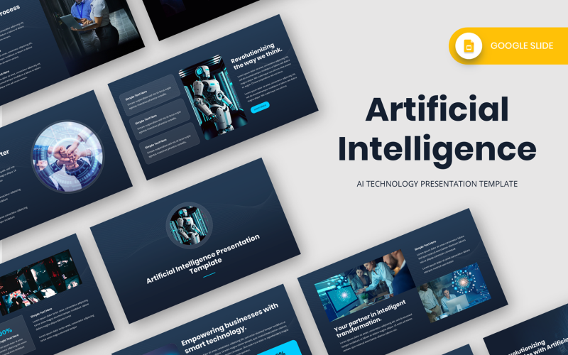 Modello di presentazione di Google per l'intelligenza artificiale AI