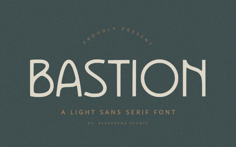 Bastion - Sans Serif-typsnitt