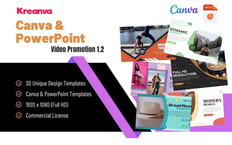 Promoção de vídeo K1 Canva e PowerPoint 1.2