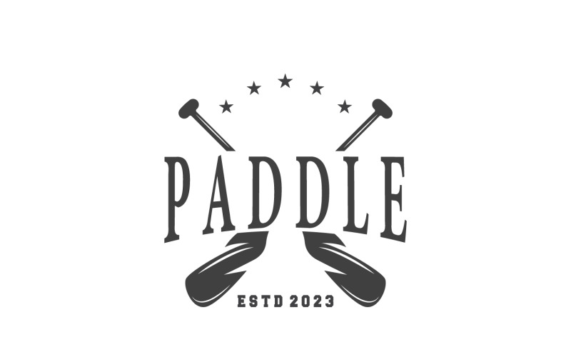 Peddellogo Boot Peddelontwerp Vector V3