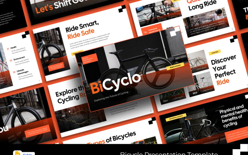 Bicyclo 产品展示 Google 幻灯片