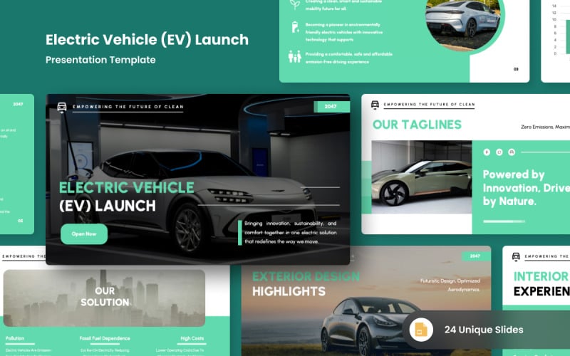 EV-lancering Corporate Google Slides