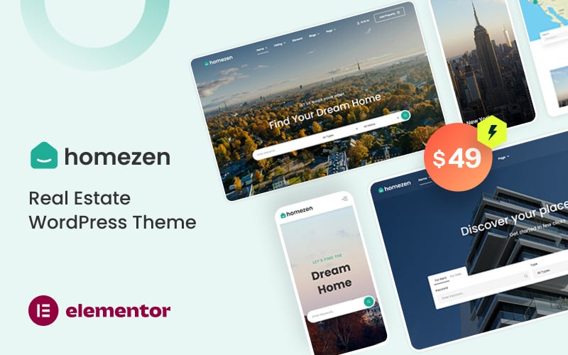 Homezen - Real Estate WordPress Theme - TemplateMonster