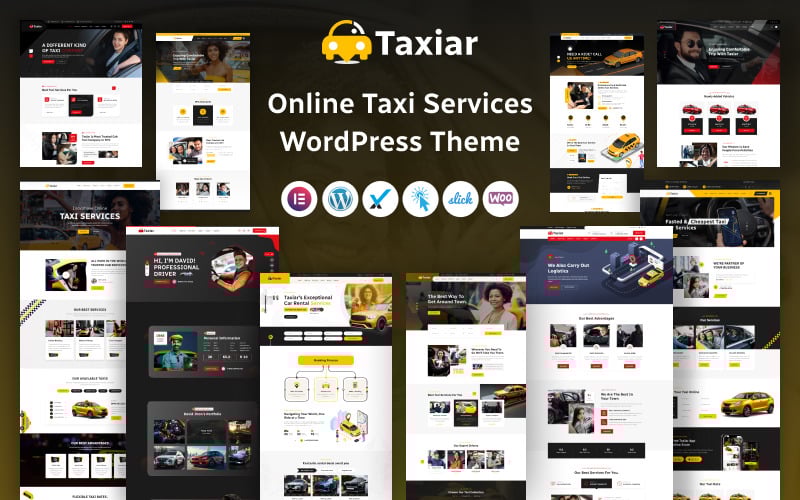 Taxiar — тема Wordpress для онлайн-сервисов такси