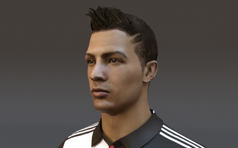 CR7 Cristiano Ronaldo 3D-Modell