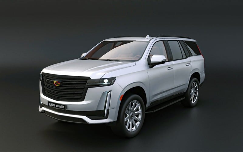 2021 Cadillac Escalade 3D modeli