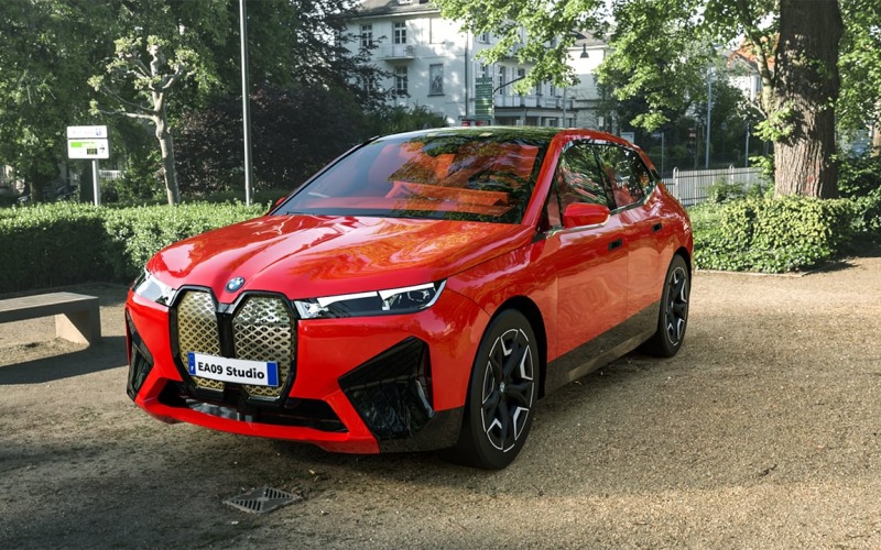 2022 BMW IX Electric 3D-Modell