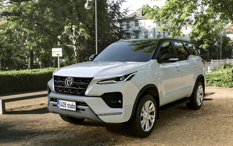 2022年丰田Fortuner Legender 3d模型