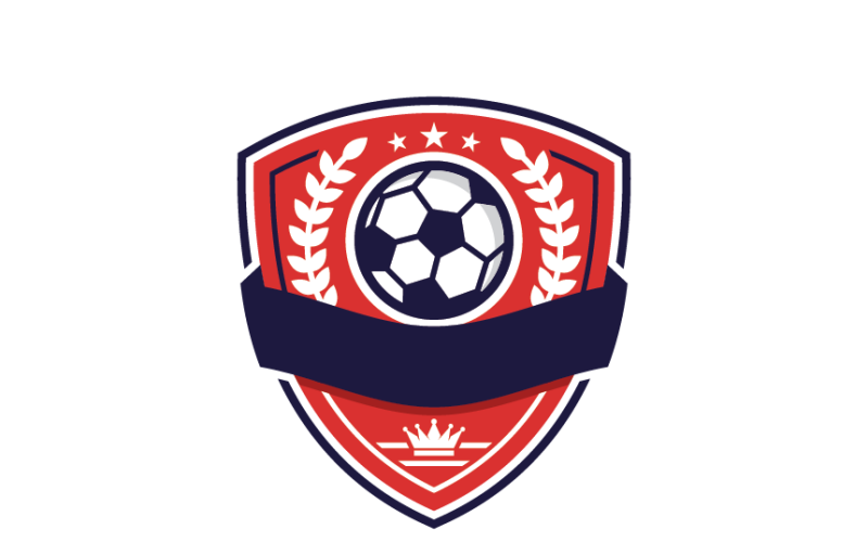 Projekt szablonu logo klubu piłkarskiego