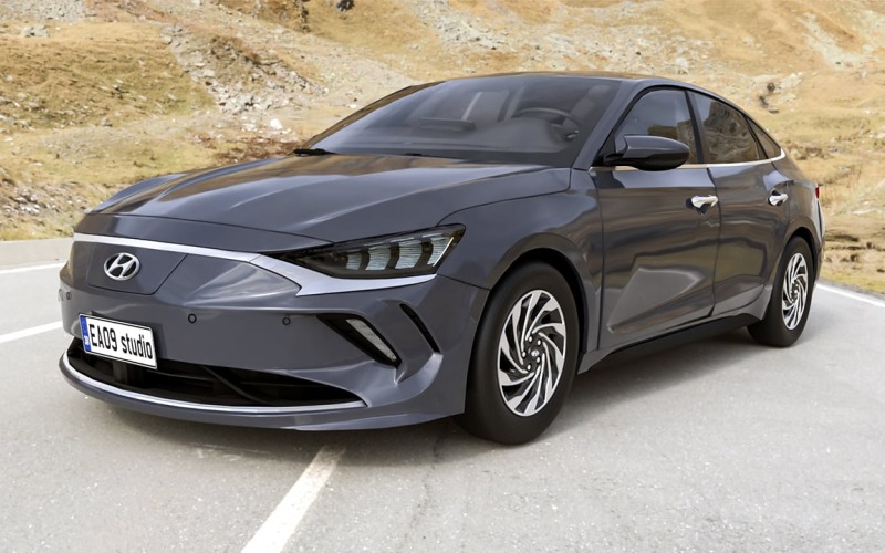 2021 Hyundai Lafesta elektrikli 3d model