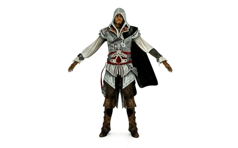 Ezio Auditore Assassin's Creed 3D modeli