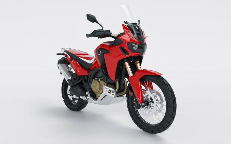 Honda CRF 1000L Africa Twin 3d modeli