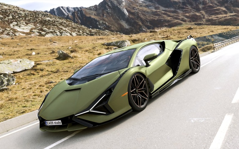 Lamborghini Sian 2021 3D-model