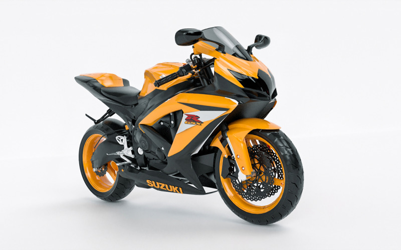Suzuki Srad 750 3D-Modelle