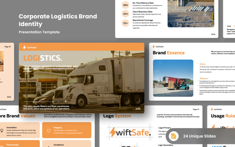 Презентація логістики в Google Slides