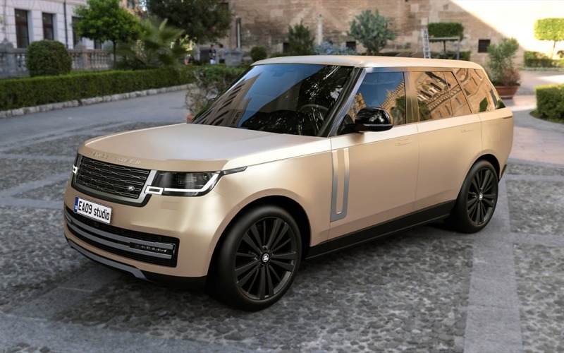 2022-es Land Rover Range Rover 3D modell