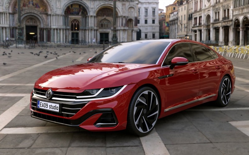 2022 Volkswagen Arteon R-Line 3D modeli