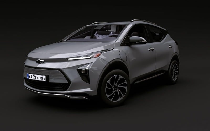 2022年雪佛兰Bolt EUV 3d模型