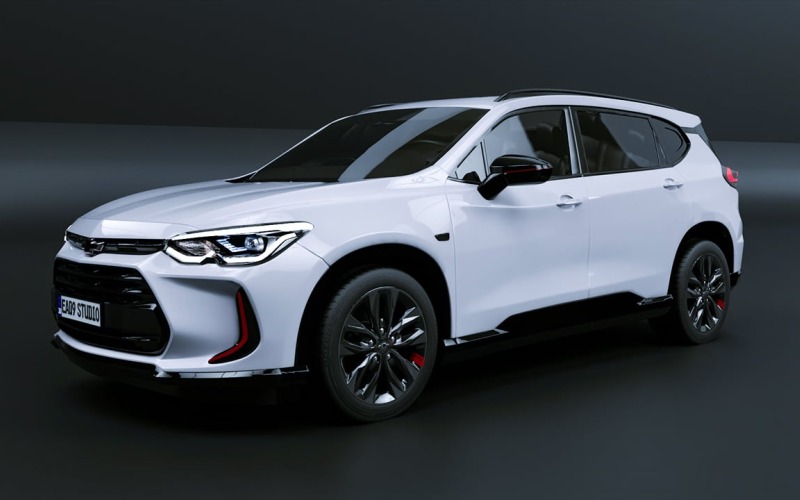 Model 3D Chevroleta Orlando Redline 2022