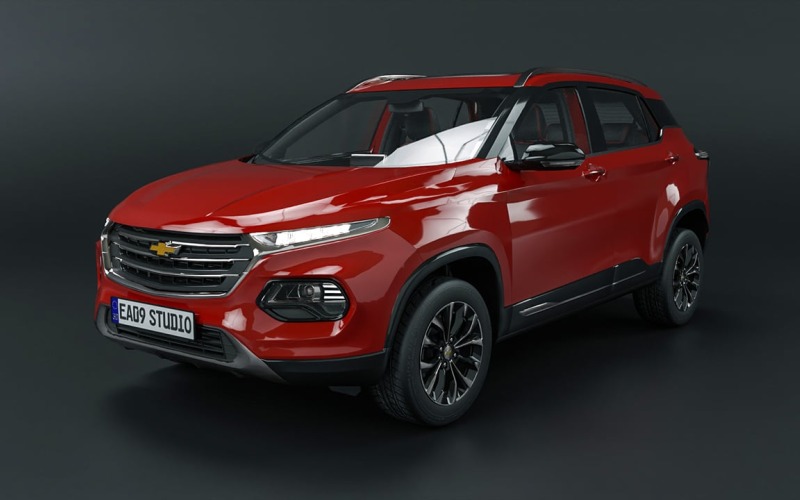 Modelo 3d Chevrolet Groove 2022
