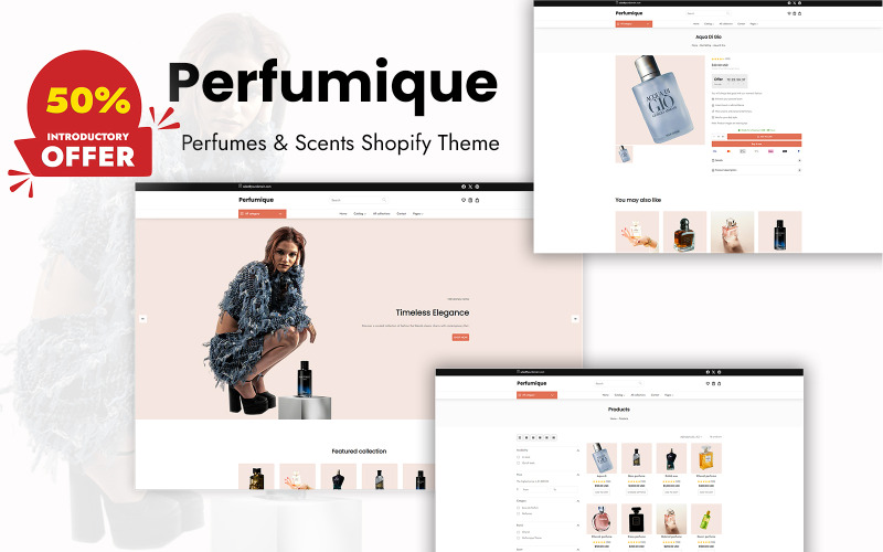 Perfumique – Parfum Shopify-thema
