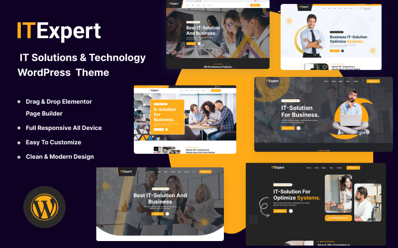 Itexpert – WordPress-Theme für IT-Lösungen und -Technologie